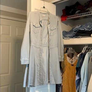 Corduroy dress Taupe color